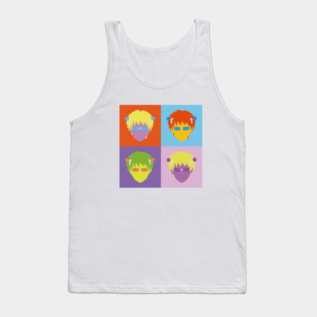 Saiki kusuo pop art Tank Top by ballooonfish